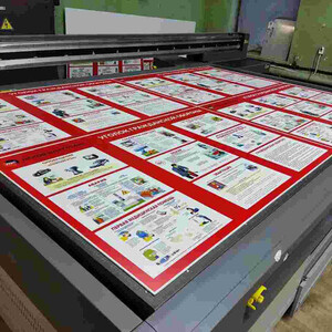 УФ печать на пластике 2х3 метра